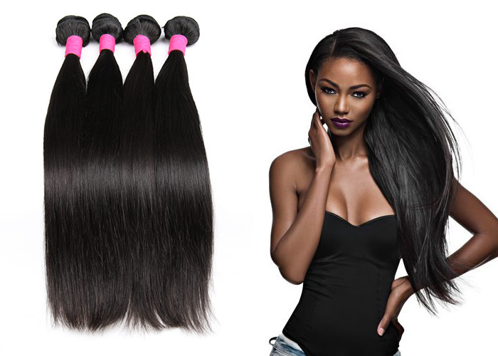 6A Grade Original Quality Virgin Human Hair Bundles Smooth Straight 10 Inch To 30 Inch