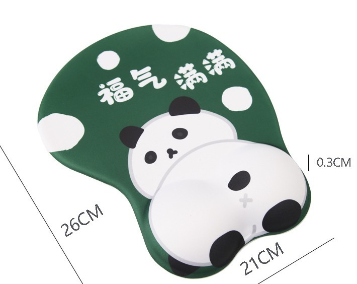 Exquisite Workmanship 3D Mouse Pad With Wrist Rest Anime Skid Resistant