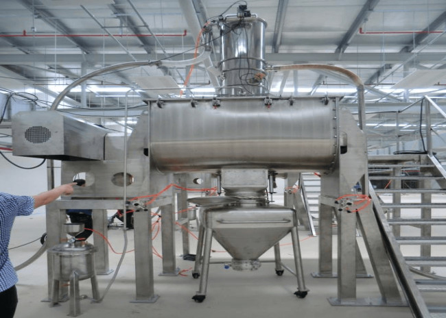 1000L Ribbon Blender Machine Sugar Cocoa Milk Powder Mixer Machine