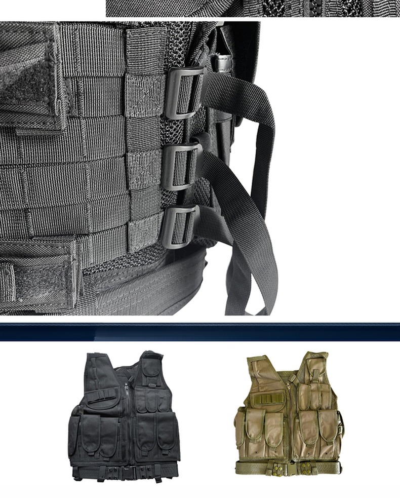 Lightweight and Breathable Men's Body Vest Body Protector in Various Colors