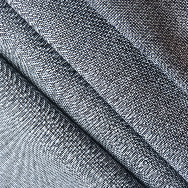 300D*300D Cationic Polyester Two-Tone Slub Mitongge Fabric For Suit Linen Colth With High-