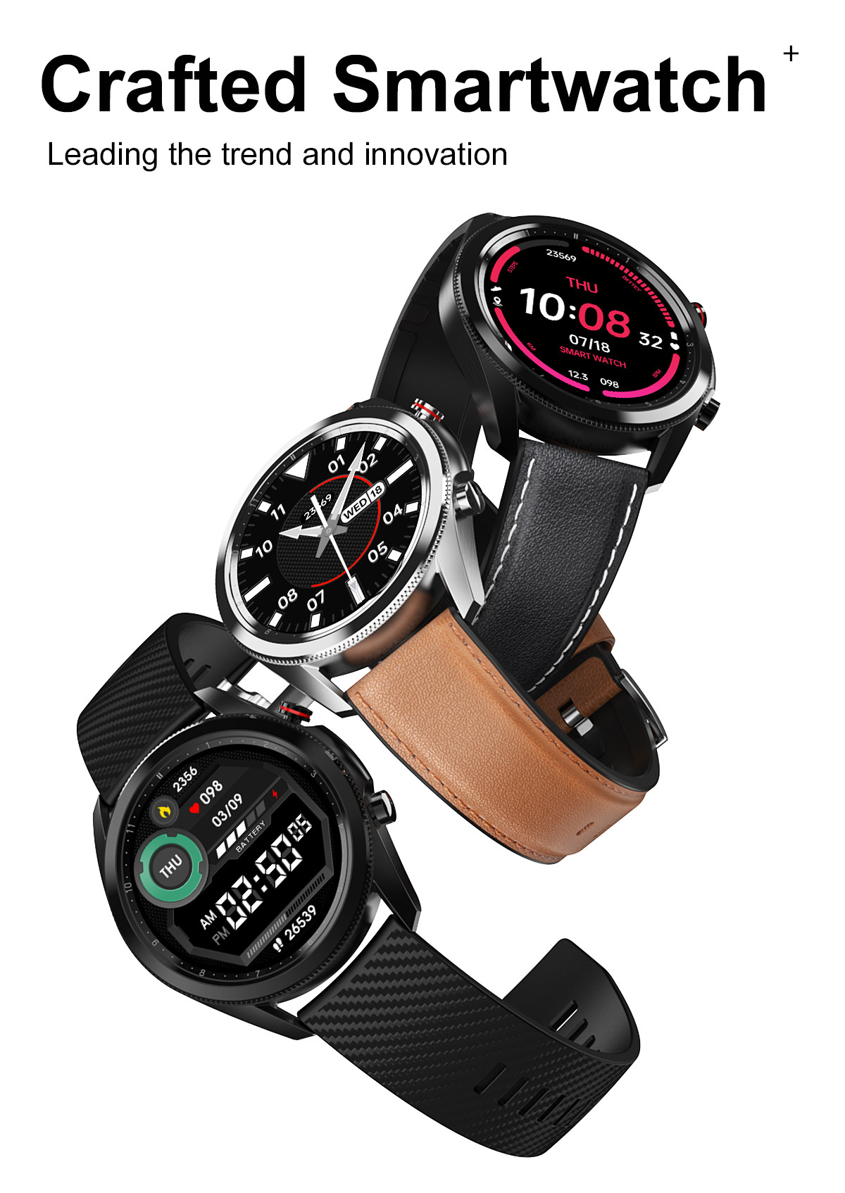 DT91 Men Smart Watch Waterproof Smartwatch Bluetooth Smart Phone Watch Sports Wristwatch Men Women