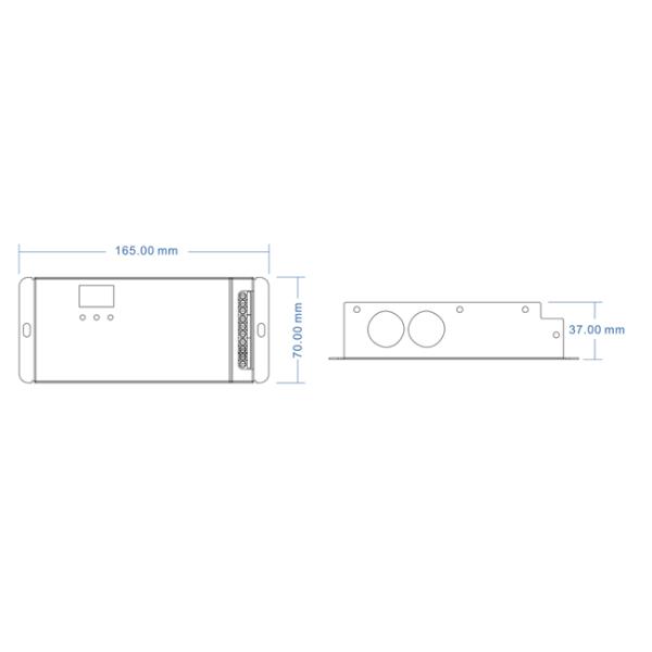 DMX512 LED Light Controller Decoder With RDM Bi - Directional Communication Function
