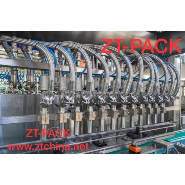 Automatic Viscous Liquid Filling Capping Machine 100-1000ml for Ketchup Cooking Oil