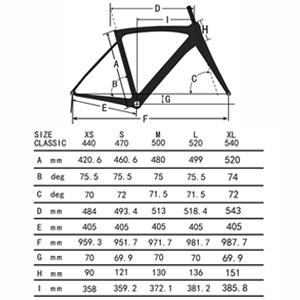 road bike choose size