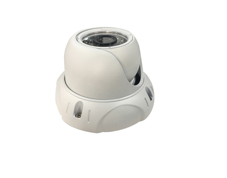 Inside Mini White Dome rotating Camera IP 1080P 2 MP Bus Surveillenac Cameras