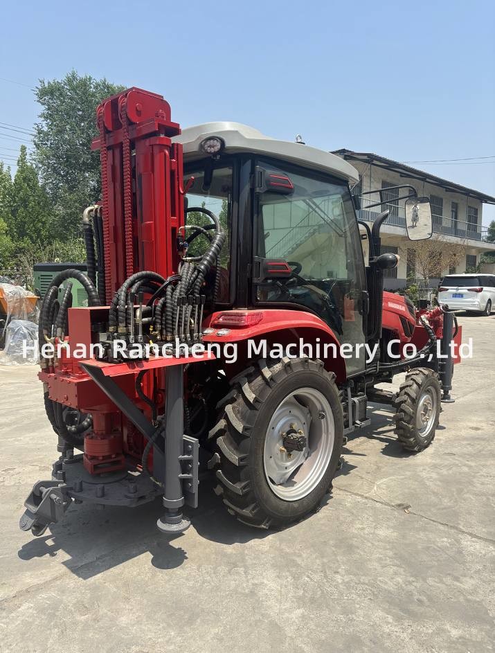 Mobile Tractor Mounted Water Drilling Machine / Borehole Drilling Machine