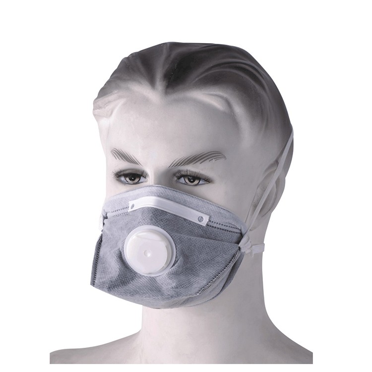 Earloop Non-woven FFP2 Respirator Dust Mask with Adjustable Nose piece DM020 CE 149