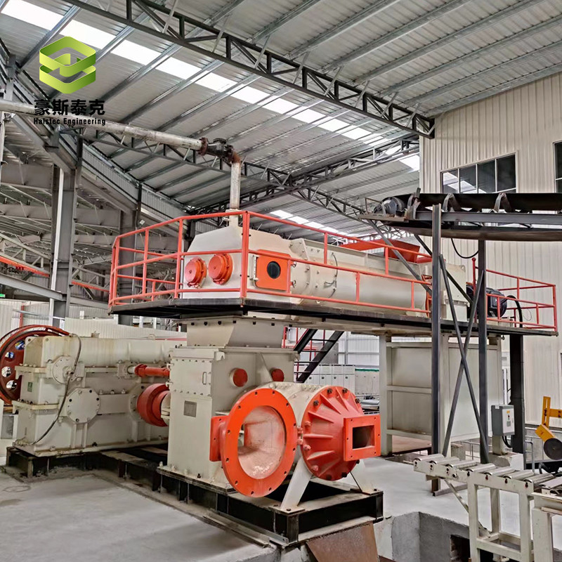 160-400KW Brick Making Equipment With Vacuum Extruder For Red Clay Bricks