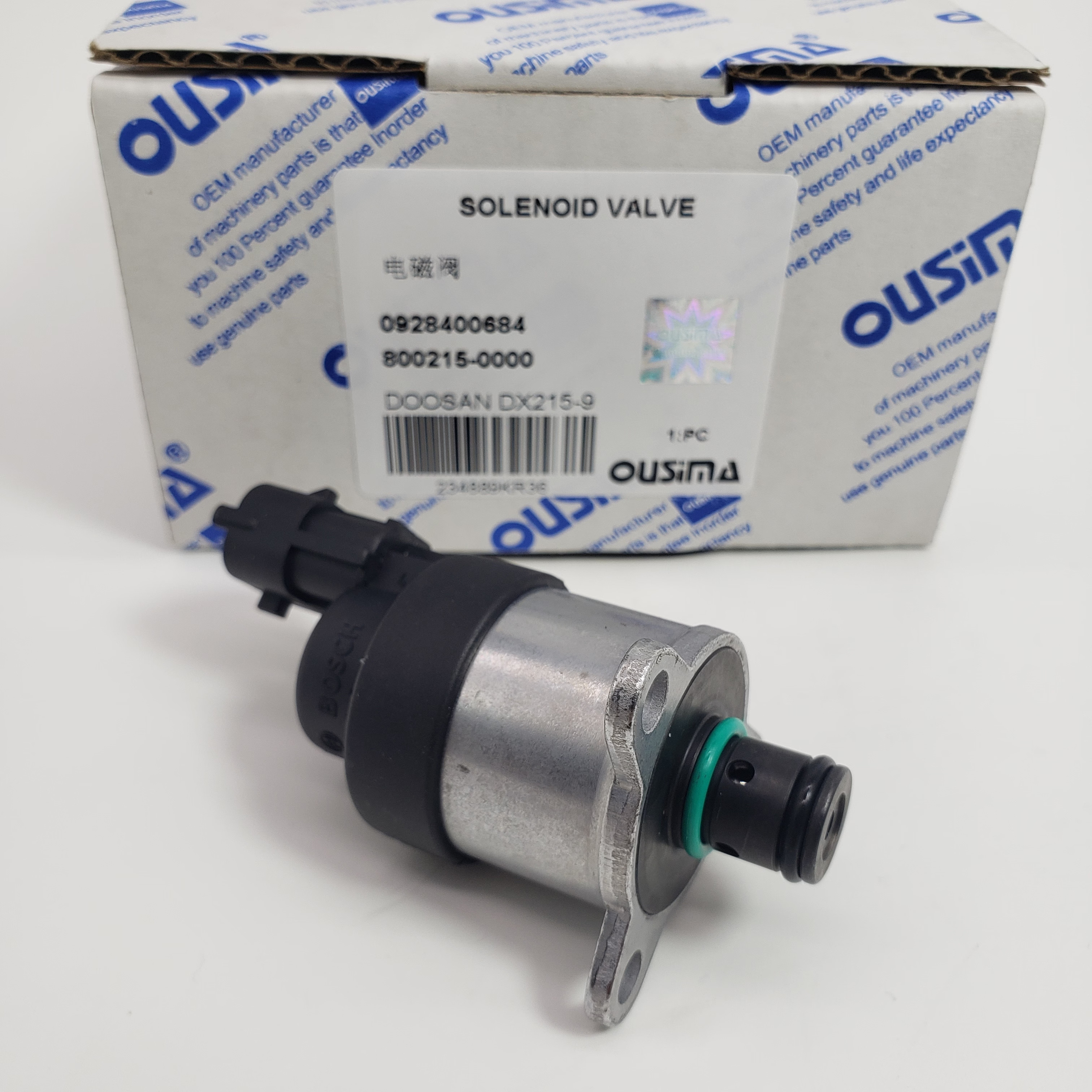0928400684 800215-0000 Common Rail Diesel Fuel Pump Solenoid Valve For DOOSAN DX215-9