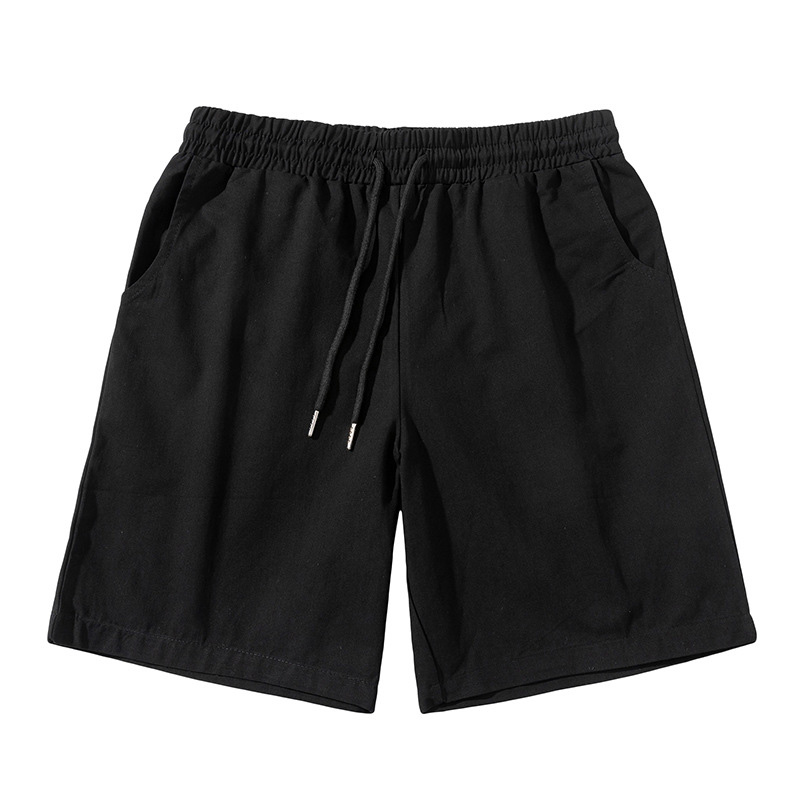 Oem Factory Manufacturer Custom Logo Elastic Waistband Shorts Soft 100% Cotton Swim Shorts