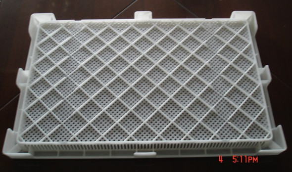 Food Grade PP Rectangle Softgel Drying Tray For Drying Capsules