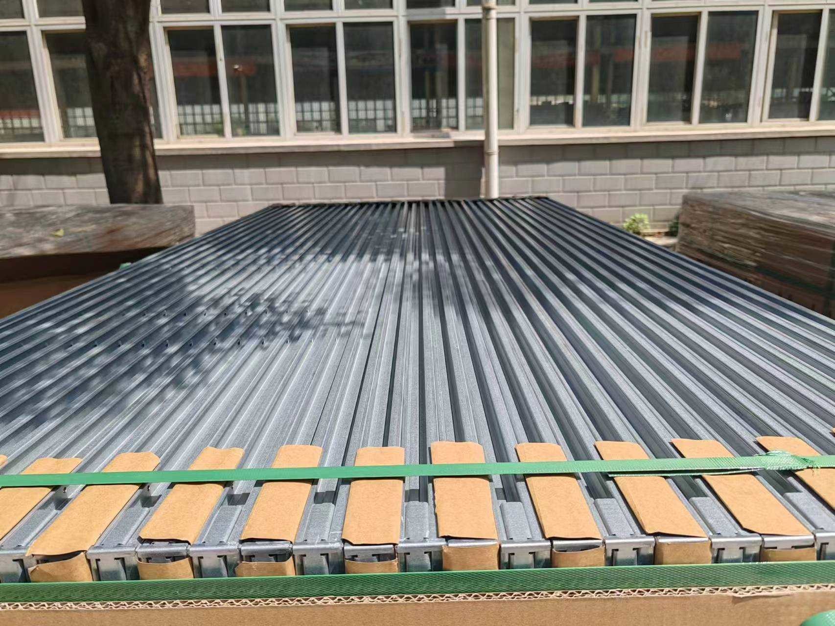 Load Capacity Module Frames Excellent Weather Resistance Solar Panel Steel Frame Easy Installation