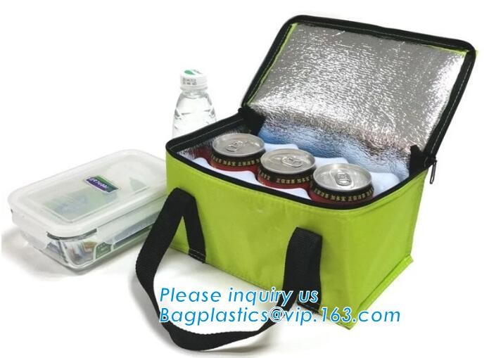 cooler bag waterproof oxford shoulder bag ice pack thermal picnic lunch box vehicle insulation bag for meal drinks pack