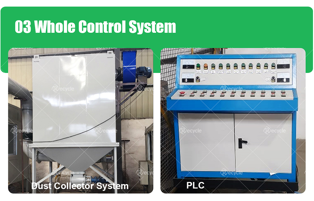 Scrap Copper Wire Recycling Machine 900kg/h Waste Copper Cable Separator Machine