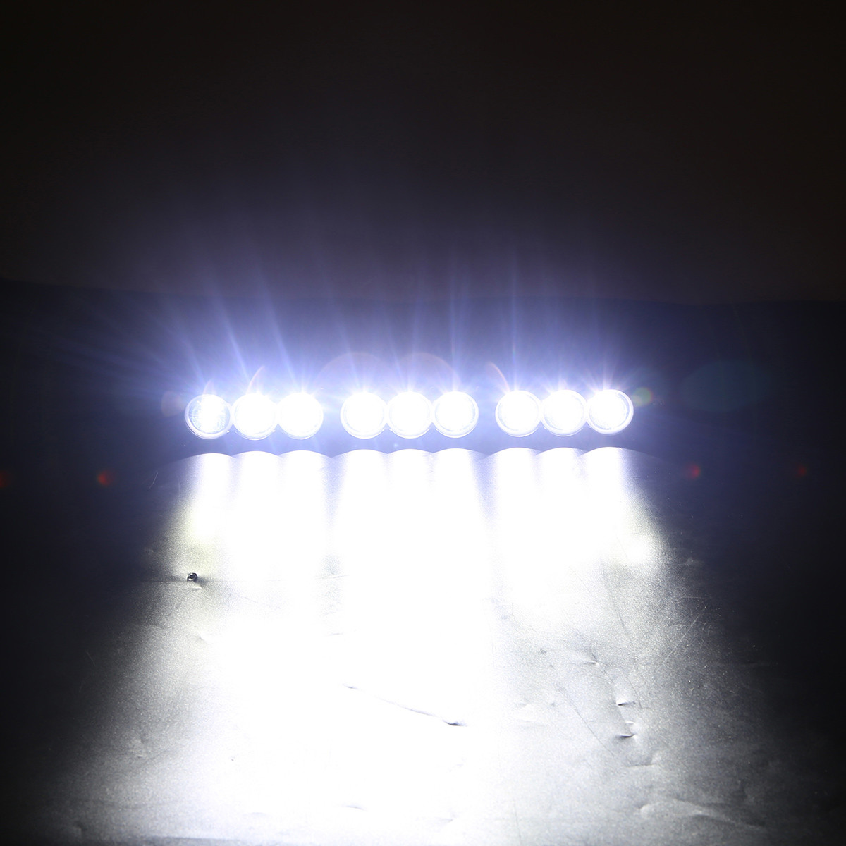 H Style 90W White Color 9pcs 10W CREE LED LIGHT BAR 6000K 10-30V Combo Beam,Flood Beam, Spot beam