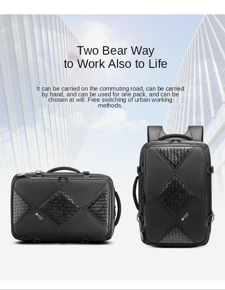 22L-35L Business Multifunctional Travel Bag Backpack Load 15kg