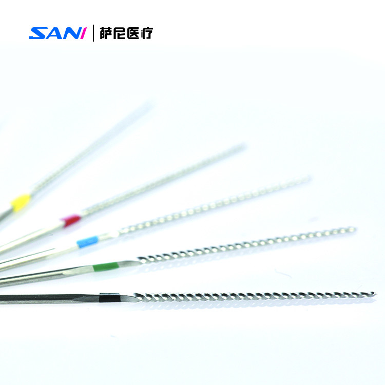 Stainless Steel Dental Ultrasonic Scaler Endo Flushing Rotary U File Root Canal Cleaning