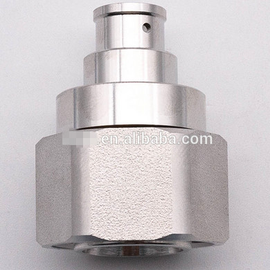 4.3-10 connector Male straight solder type for 1/4" Superflex cable Factory made All brass Tri-alloy body PIM ≤-160dBC