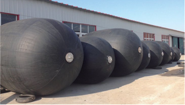 High Quality Marine Type Fender Pneumatic Rubber Fender for Boat Diameter 0.5m-4.5m Length1.0m-12m Initial Inner Pressure 50kpa, 80kpa Standard