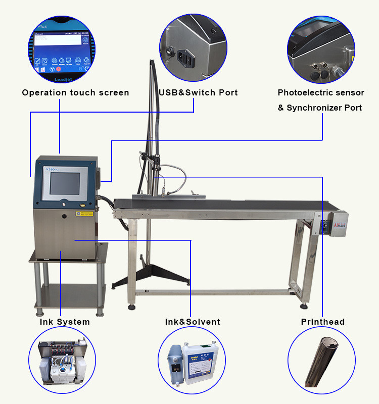 220V Batch Code Printing Machine