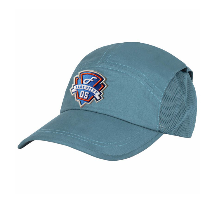 Professional Nylon Waterproof Running Hat , Personalized Cycling Baseball Cap