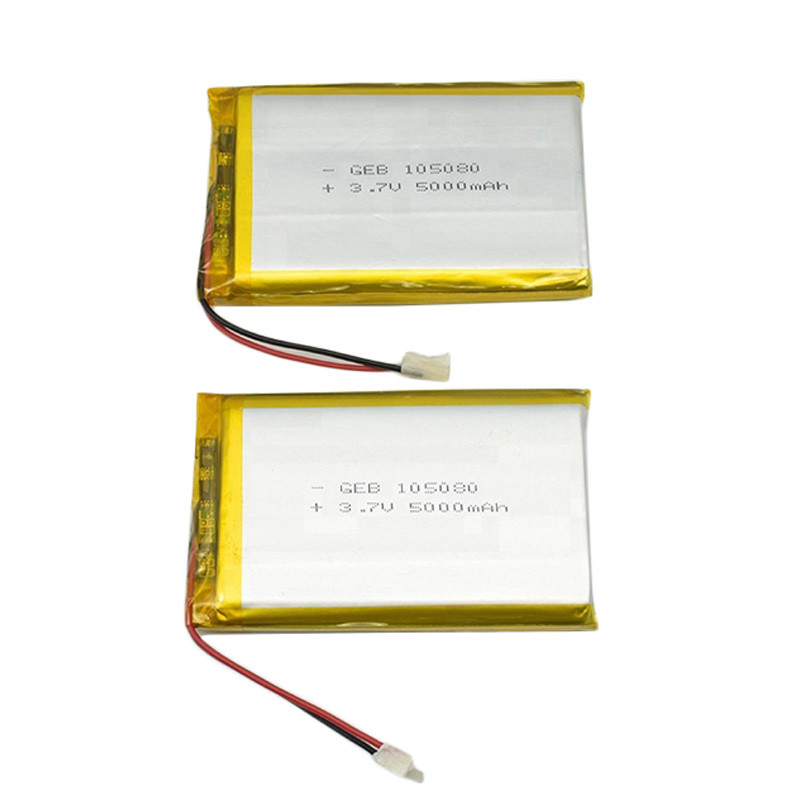 3.7V 5000mAh 105080 Lithium Polymer Cell Constant Current 1C