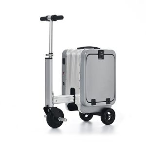 20-Inch Multifunctional Trolley Suitcase Spinner Caster Front Opening Boarding