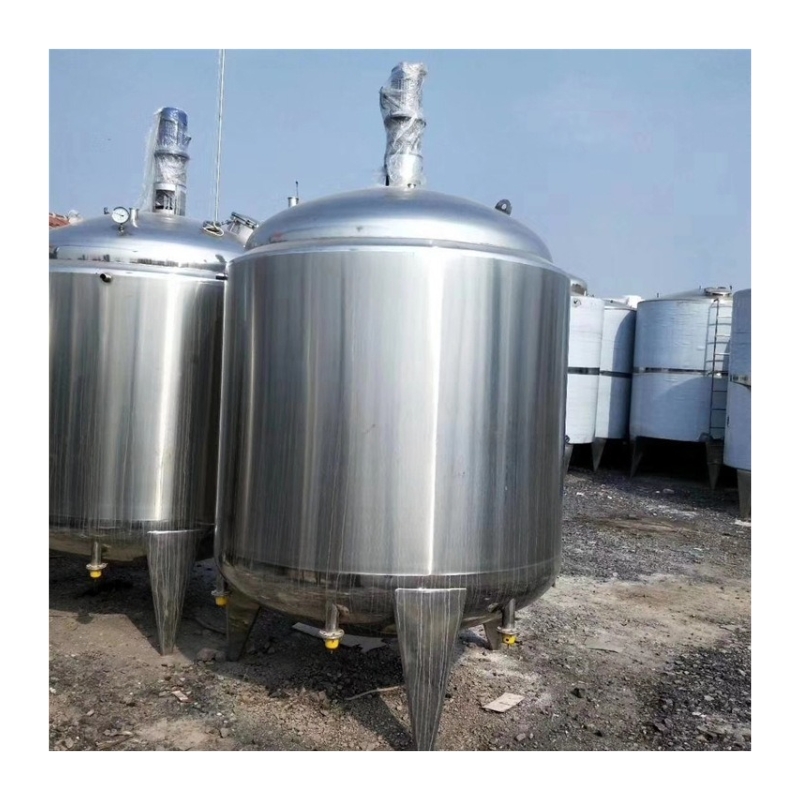 Vertical Stainless Steel Gas Storage Mixing Tank for Commercial Purpose