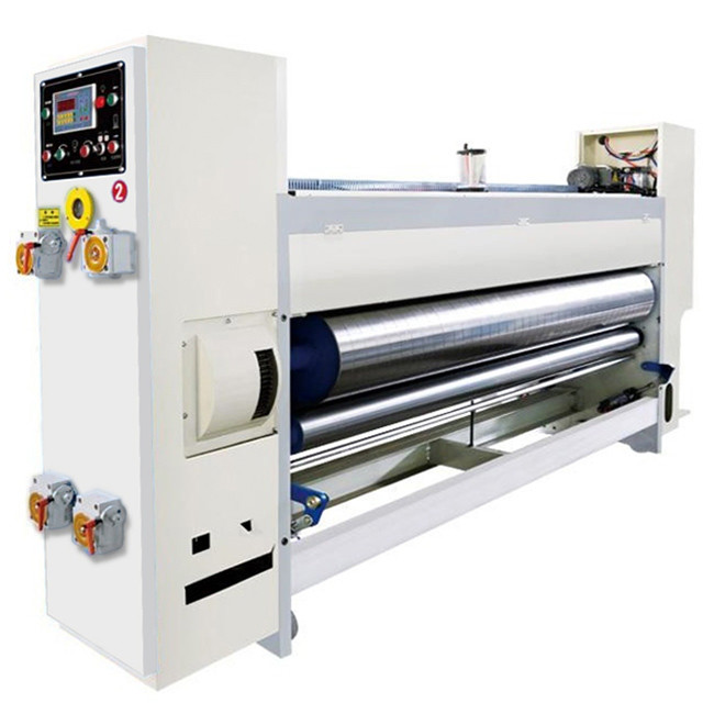 Corrugated 2 Color Slotter Flexo Printing Machine 180 Pcs/Min For Box