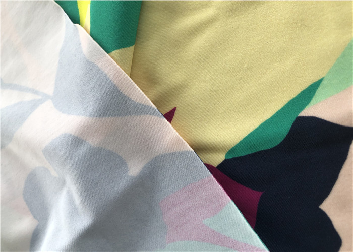 Digital Print Plain Nylon Spandex Fabric For Swimwear Swimsuit