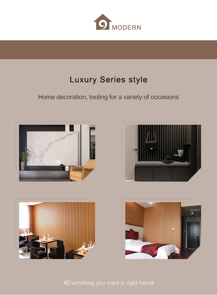 OEM ODM Eco Friendly WPC Wood Panel Fluted Moisture Resistant