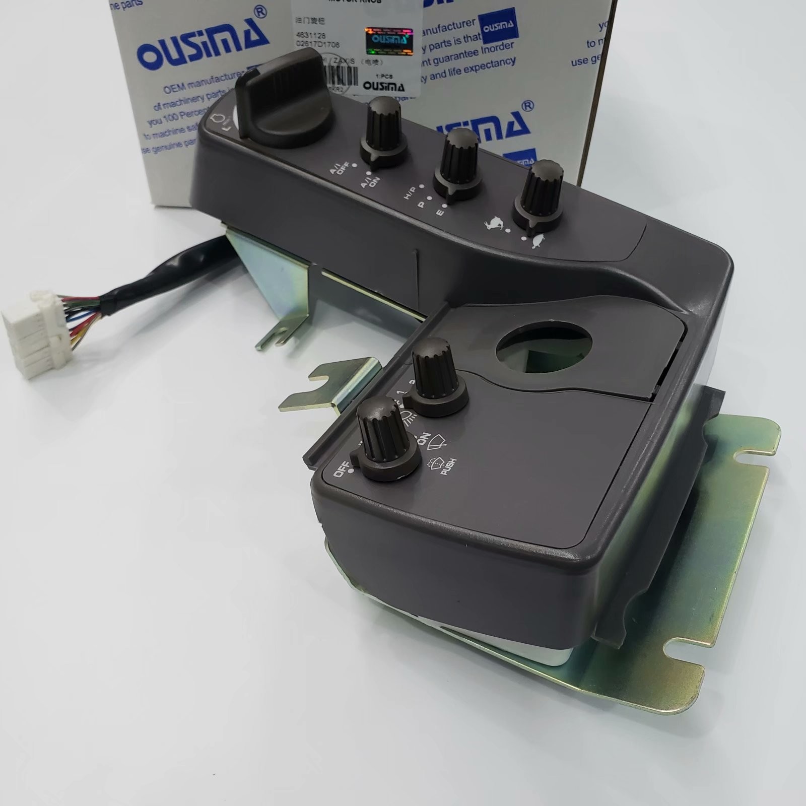 OUSIMA Air Conditionner Control Panel Switch Box 4631128 02617D1706 For Hitachi Excavator
