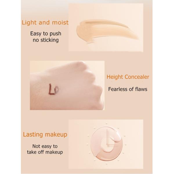 Custom Makeup Matte Full Coverage Liquid Foundation Glass Bottle Vegan Cushion Foundation Private Label