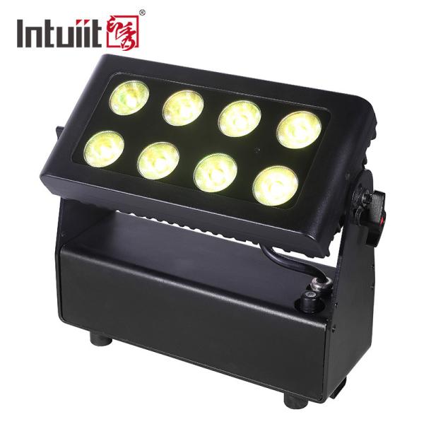 Quality 566lm LED Flat Par Light 8X15W Lighting Equipment Battery Party Dyeing Light for sale