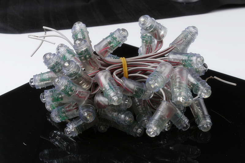Addressable Waterproof 9mm 0.1W IC16716 LED Pixel Light