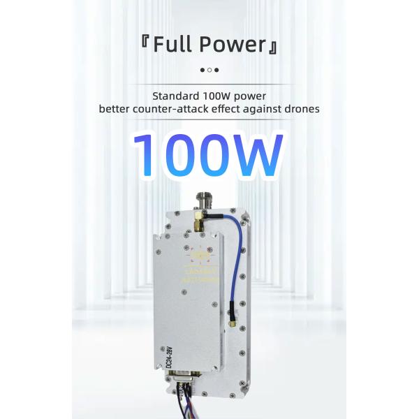 4000-6000MHz 100W Gan Lora Anti Uav Module Anti Portability Fpv Strike for DJI RF Power Amplifier with Ciculator