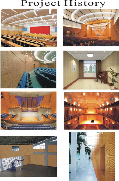 MDF grooved Acoustic wall Panel