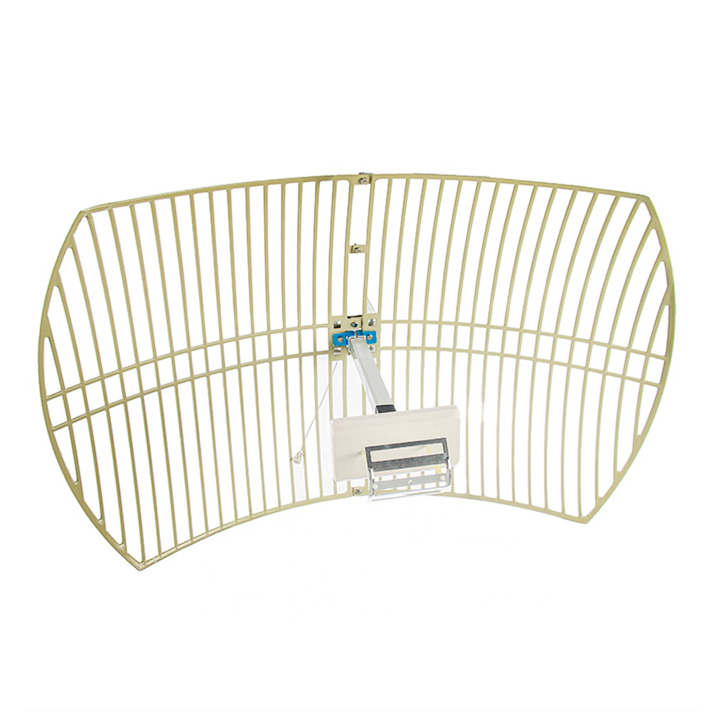 Vertical Polarization Outdoor GSM Parabolic Antenna for 2.4GHz 5GHz WiFi Coverage