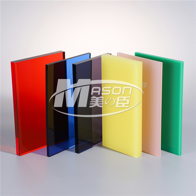 Lucite MMA 3mm 4mm 5mm Color Acrylic Sheet For Laser Cutting