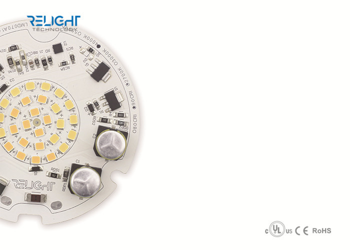 High CRI Round LED Module Panel Ring Shape , AC 230V 16w Driverless boards