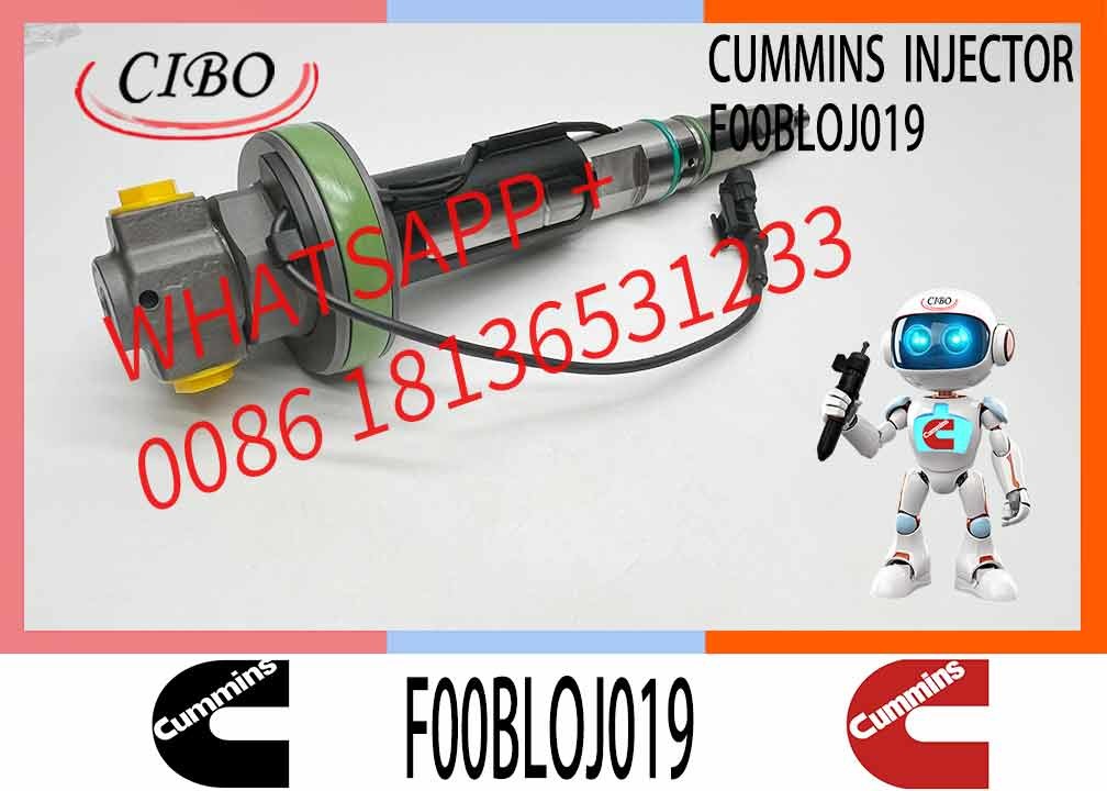 Construction Machinery QSK19 QSK38 QSK50 QSK60 Engine Fuel Injecto 4089972 Y431K05417 Y431K05246 F00BLOJ019 09864356 Injector for QSK19 Diesel