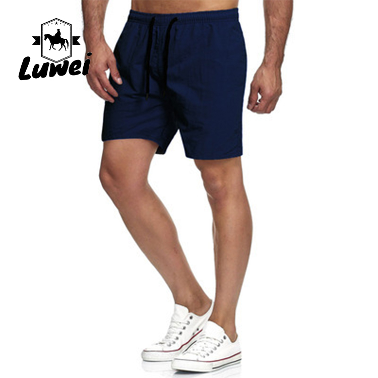 Polyester Men Running Shorts Beach Jogger Swimwear Pants Breathable