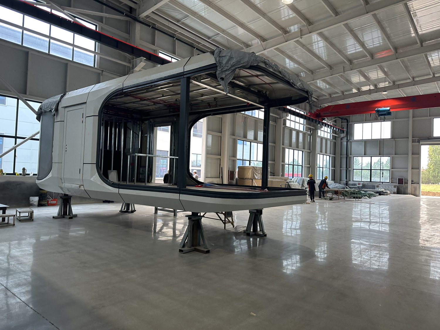 Luxury Mobile Hotel Home Stay Resort Building Prefab Vessel Capsule Cabin