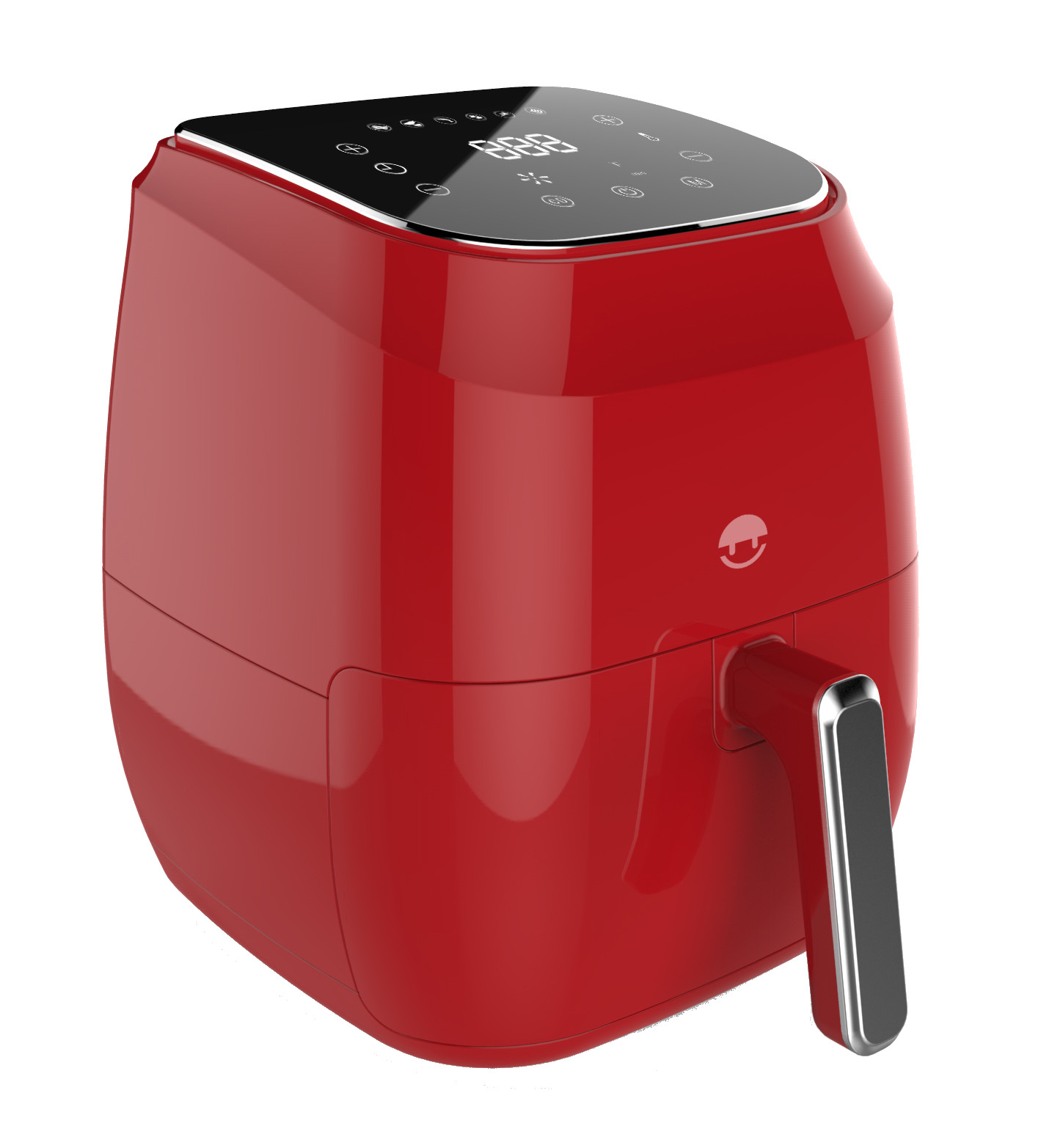 Red Color Red Digital Air Fryer 4 Litre , Auto Off Simple Chef Air Fryer