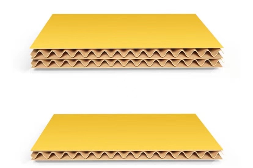 Biodegradable Glossy Lamination Corrugated Paper Box Small Corrugated Shipping Boxes