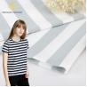 Buy cheap Single Jersey Striped Knit Fabric 95% Cotton 5% Spandex 170g Summer Wear from wholesalers