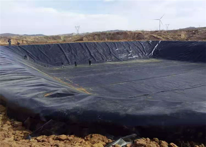 Thickness 0.5mm High Density Polyethylene Geomembrane Hdpe Fish Pond
