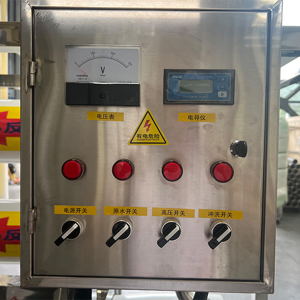 Three ton single pole reverse osmosis equipment
