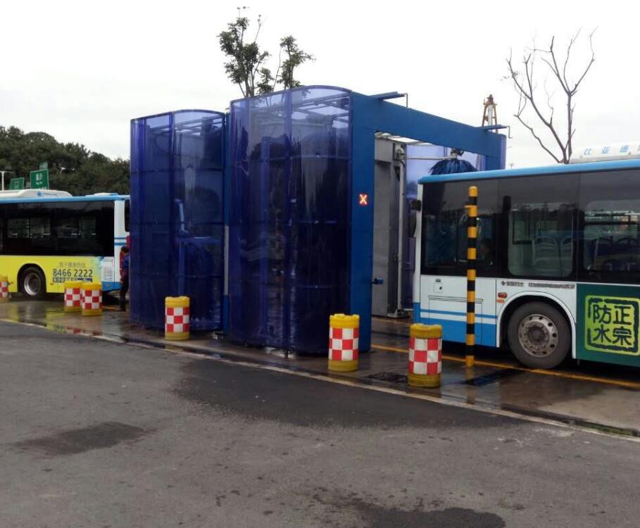 Automatic Drive Through Bus Wash Machine For Bus/Truck In North Africa Middle